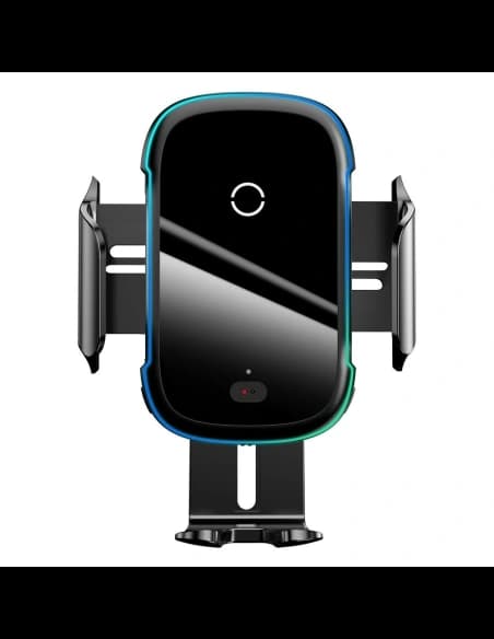 Samochodowy uchwyt Baseus Light Electric Holder z ładowarką indukcyjną Qi (czarny)