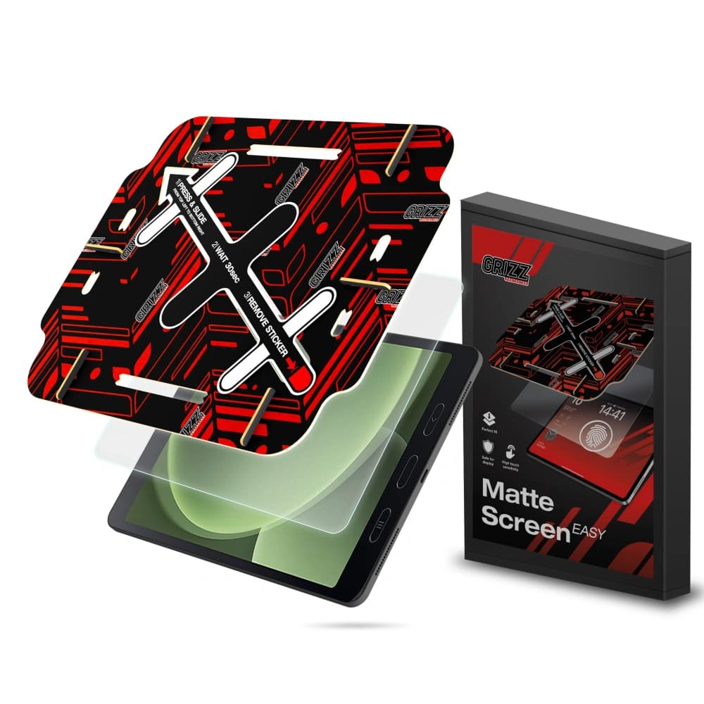 Matt fólia GrizzGlass MatteScreen Easy a Samsung Galaxy Tab Active 5 számára - 1