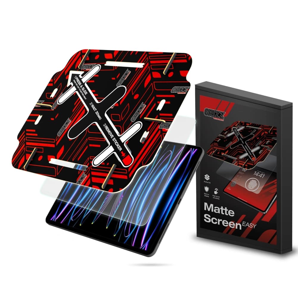 Matt fólia GrizzGlass MatteScreen Easy az Apple iPad Pro 6th 11"-hez - 1