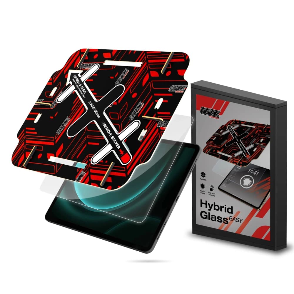 Sticlă hibridă GrizzGlass HybridGlass Easy pentru Samsung Galaxy Tab S9 FE - 1