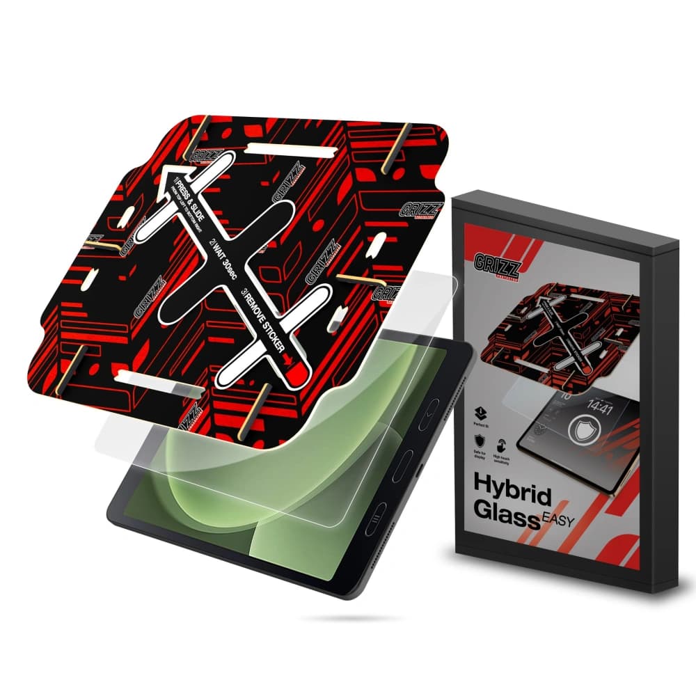 Sticlă hibridă GrizzGlass HybridGlass Easy pentru Samsung Galaxy Tab Active 5 - 1