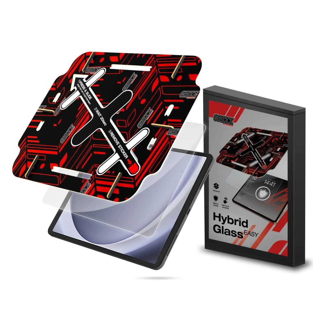 Sticlă hibridă GrizzGlass HybridGlass Easy pentru Samsung Galaxy Tab A9 - 1