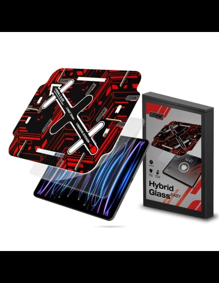 Hibrid üveg GrizzGlass HybridGlass Easy az Apple iPad Pro 6th 11"-hez