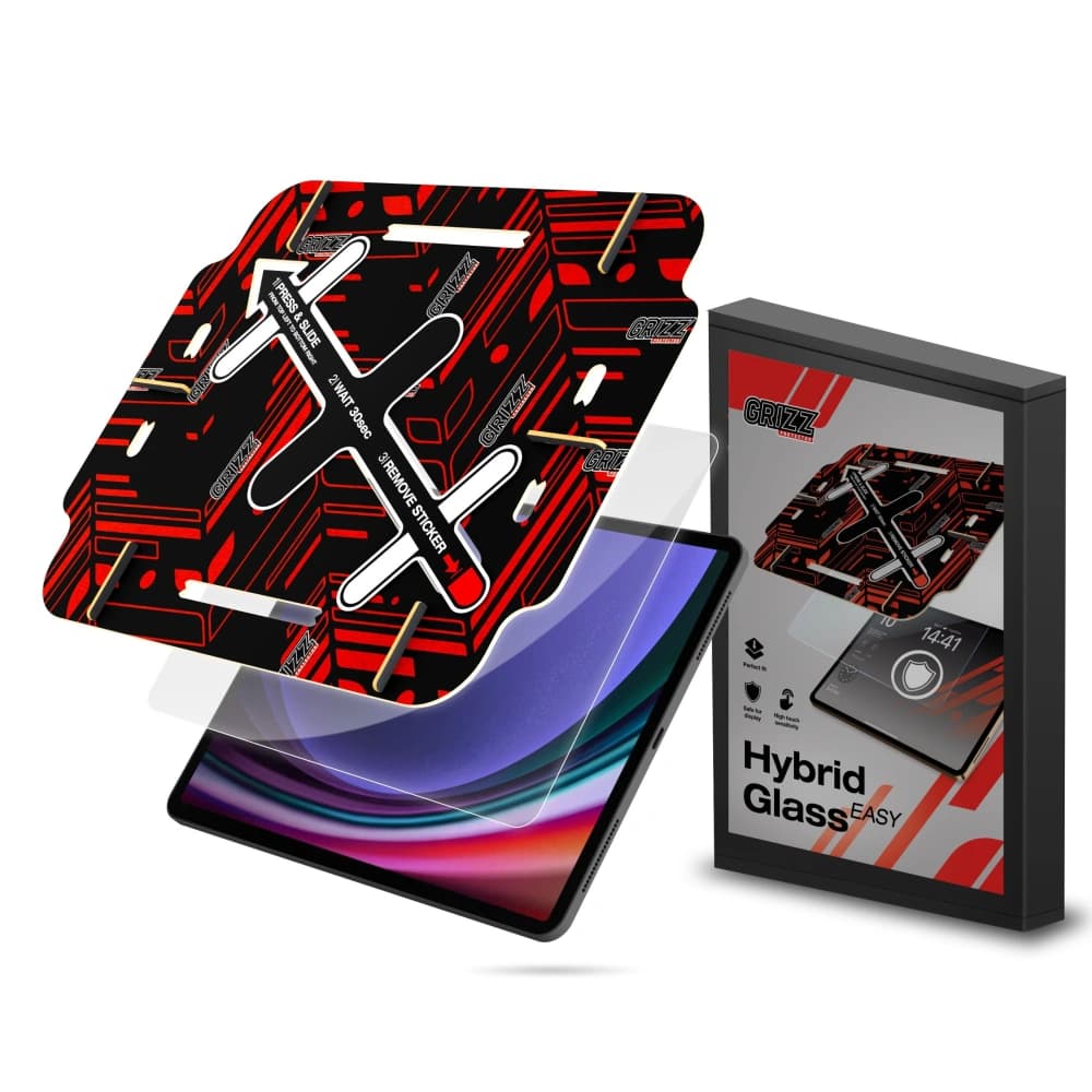 Sticlă hibridă GrizzGlass HybridGlass Easy pentru Samsung Galaxy Tab S9 Ultra / S10 Ultra - 1