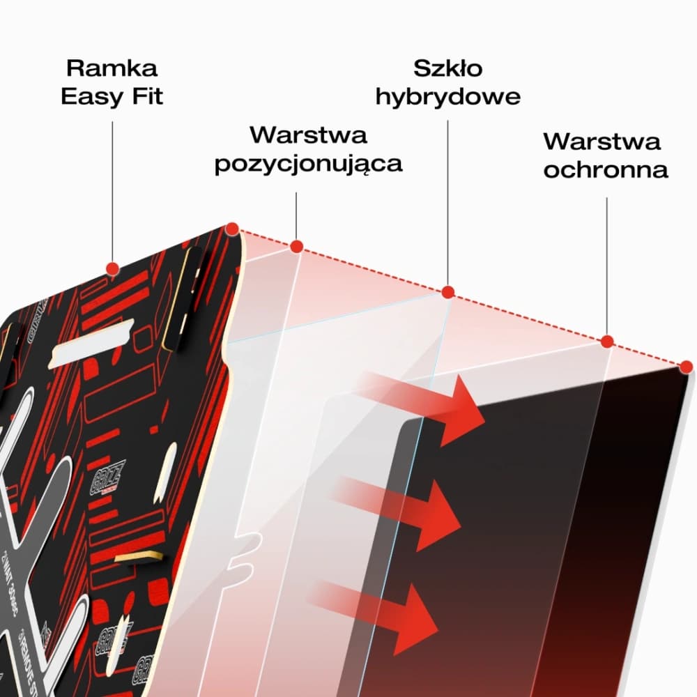 Hybrid glass GrizzGlass HybridGlass Easy for Apple MacBook Pro 14" 2021-2025 (M1/M2/M3/M4/M5) - 7