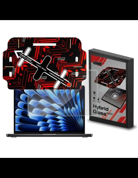 Hibrid üveg GrizzGlass HybridGlass Easy az Apple MacBook Air 15" 2024-hez