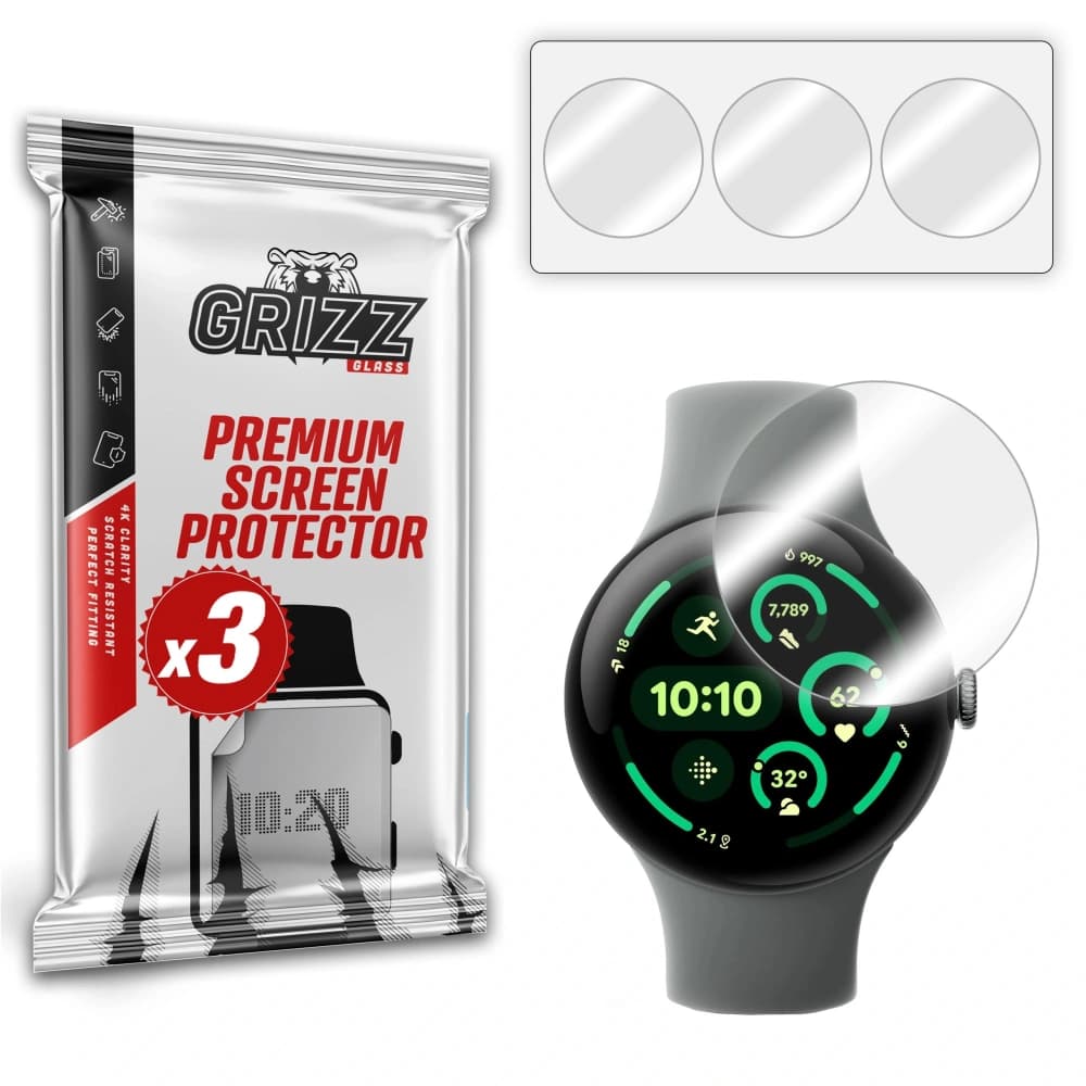 Hydrogel film GrizzGlass Hydrofilm for Google Pixel Watch 3 45mm - 1