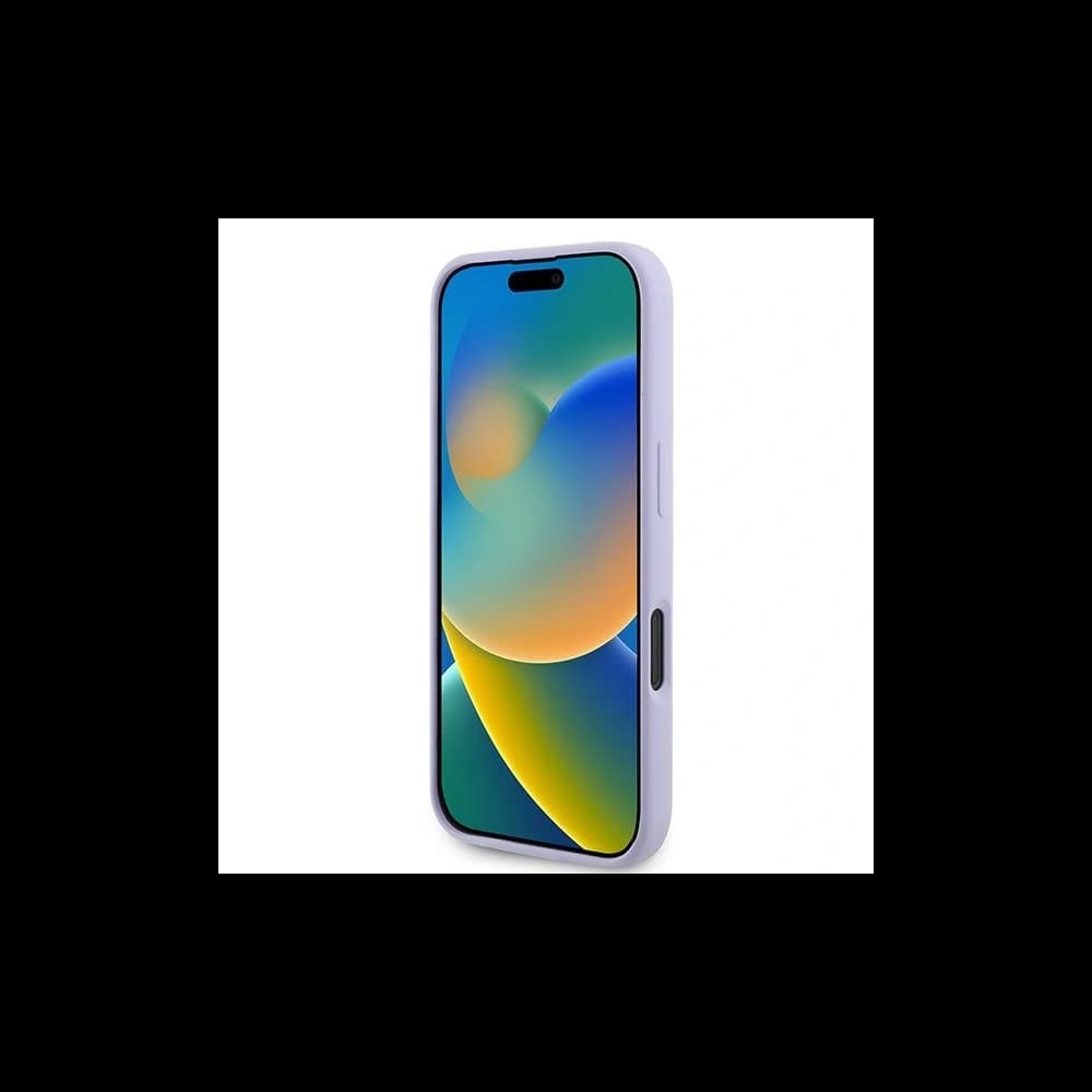 Case Karl Lagerfeld KLHMP16MSCMKCRHU Apple iPhone 16 Plus hardcase Silicone Karl&Choupette Heads Ring MagSafe purple - 5