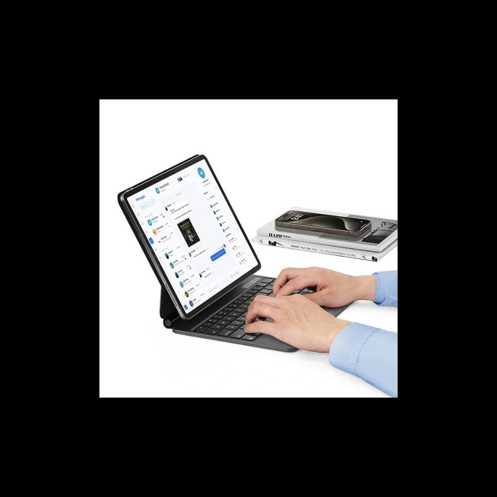 USAMS Miaoke Sorozat Apple iPad Pro 12.9 2018/2020/2021/2022 (3, 4, 5, 6. generáció) fekete - 4