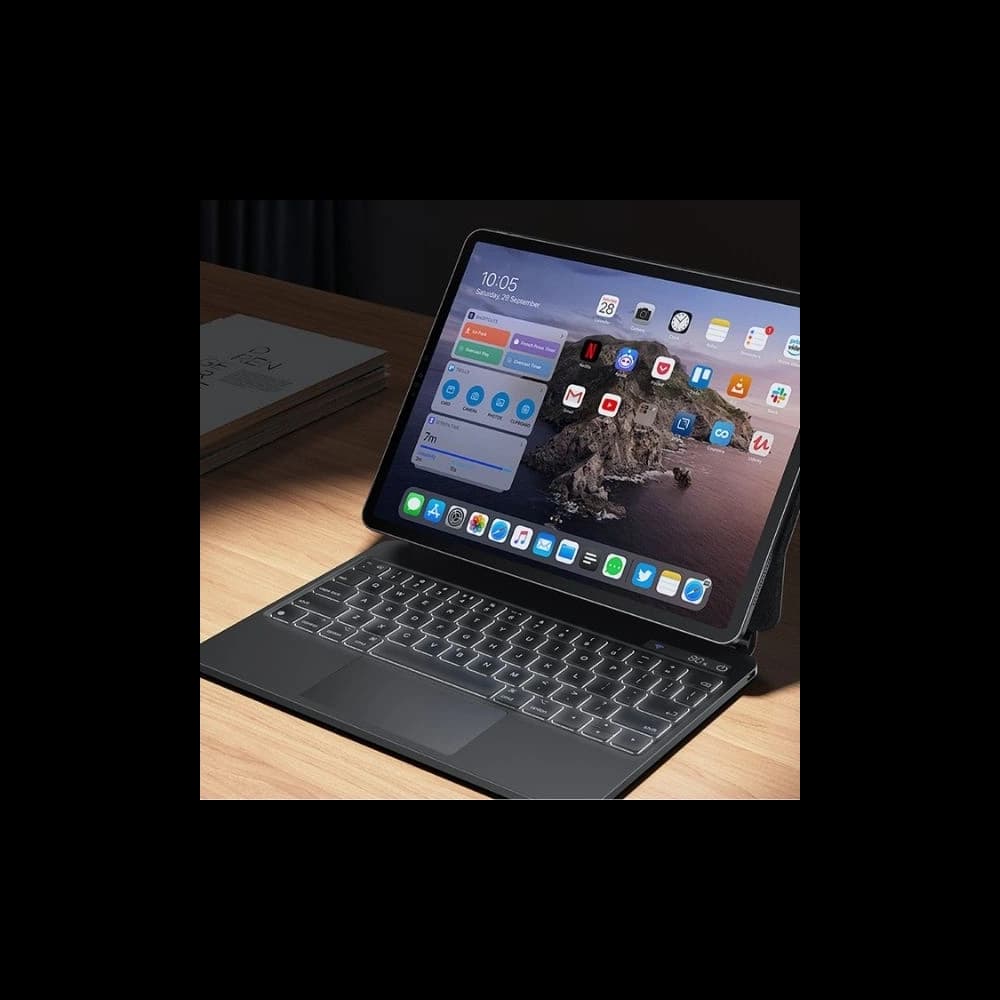 USAMS Miaoke Sorozat Apple iPad Pro 12.9 2018/2020/2021/2022 (3, 4, 5, 6. generáció) fekete - 7