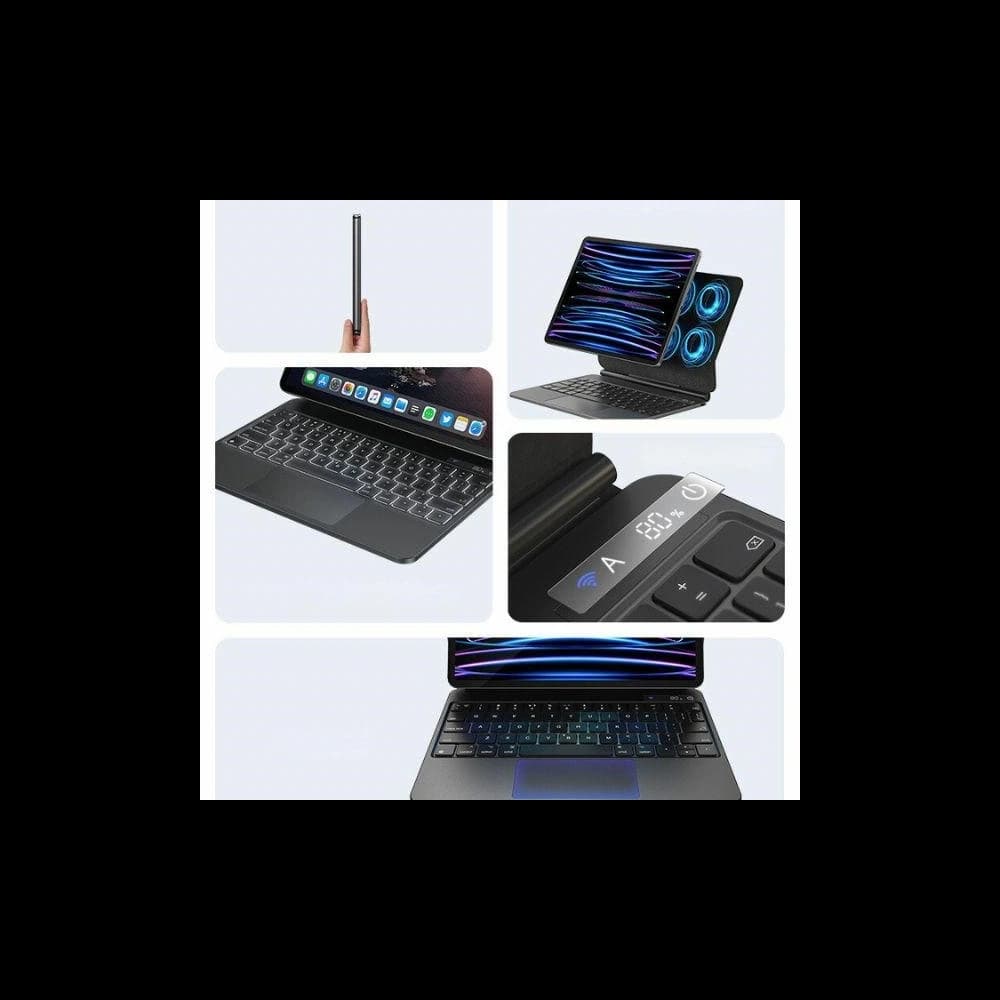 USAMS Miaoke Sorozat Apple iPad Pro 12.9 2018/2020/2021/2022 (3, 4, 5, 6. generáció) fekete - 9