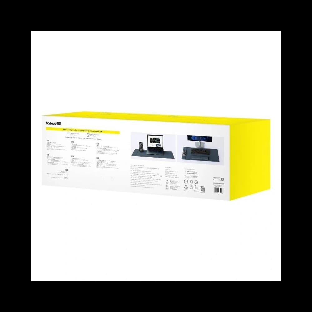 Baseus MagPro II Schreibtischunterlage mit induktivem Ladegerät (schwarz) - 8