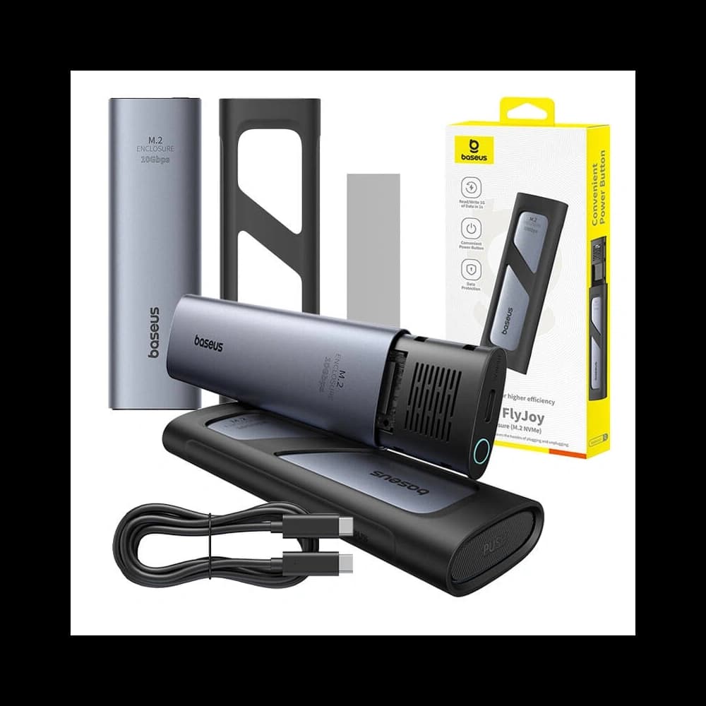 Baseus FlyJoy SSD ház (szürke) - 9