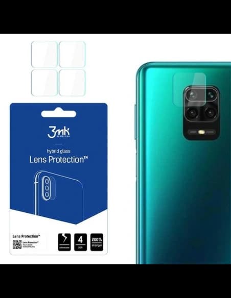 3MK Lens Protect Xiaomi Redmi Note 9 Pro Max [4 PACK]