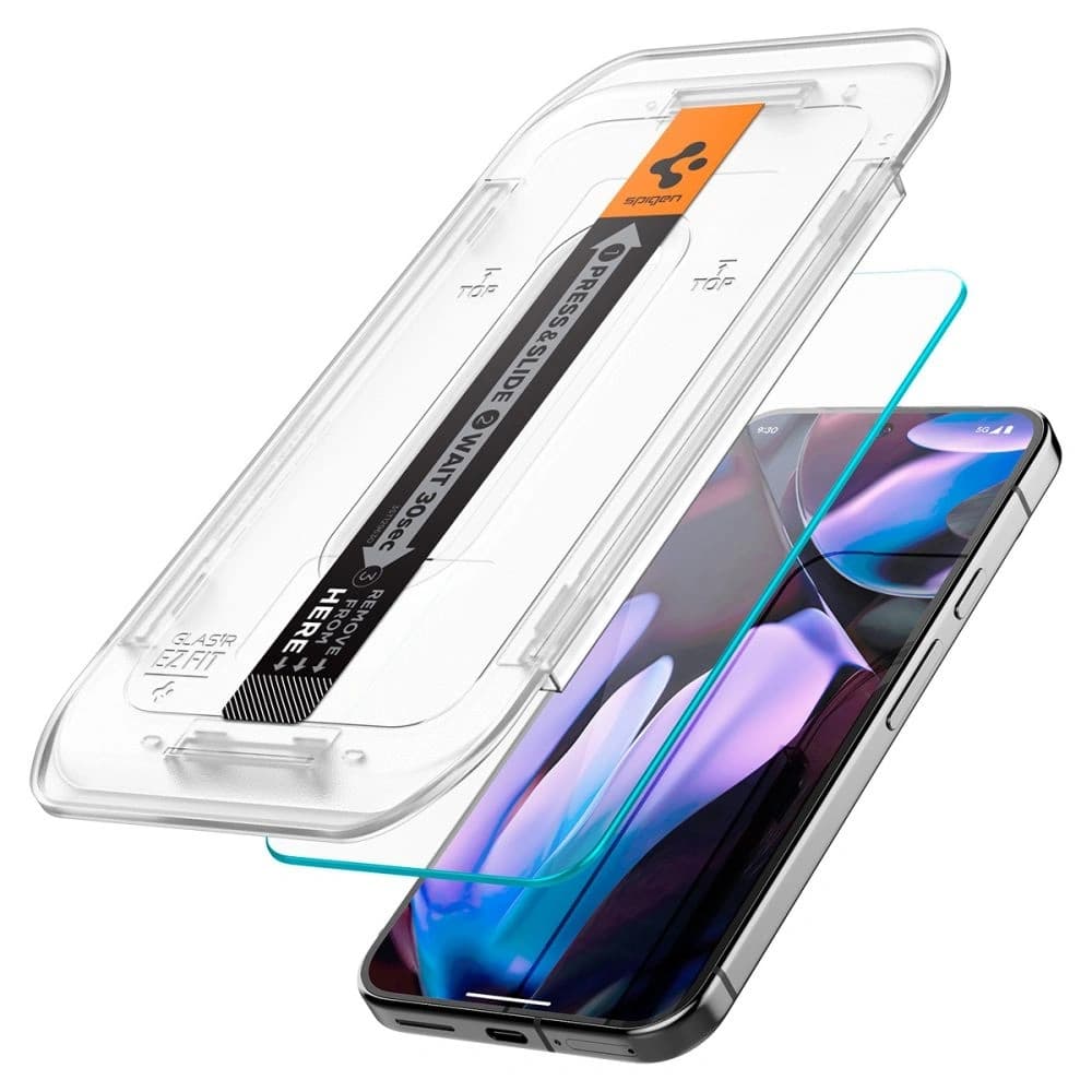 Spigen GLAS.tR ez Fit Google Pixel 9 / 9 Pro / 10 / 10 Pro Clear [2 PACK] - 4