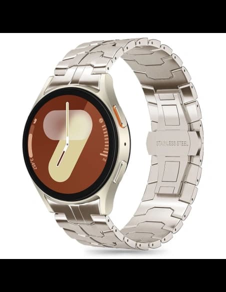 Tech-Protect Stainless Line Samsung Galaxy Watch 4/5/5 Pro/6/7/FE Titanium