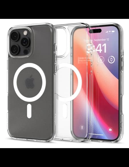Spigen Ultra Hybrid Mag MagSafe Apple iPhone 16 Pro Max Frost Clear