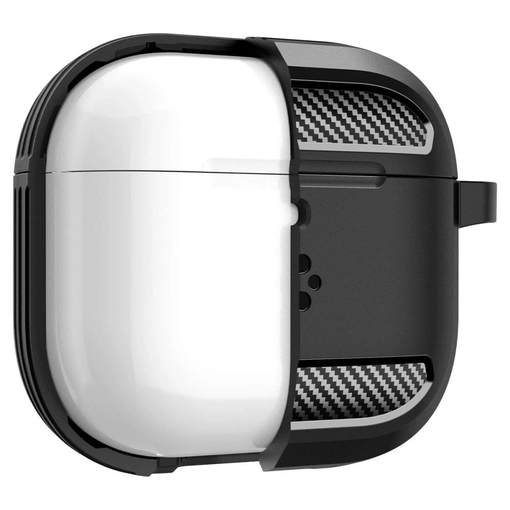 Spigen Rugged Armor Apple AirPods 4 Negru Mat - 7