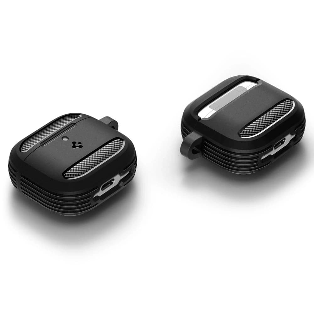 Spigen Rugged Armor Apple AirPods 4 Negru Mat - 8