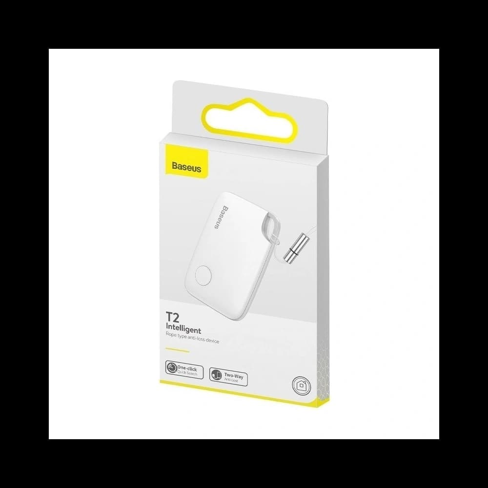 Baseus Bluetooth-Ortungsgerät T2 mit Umhängeband (weiß) - 7