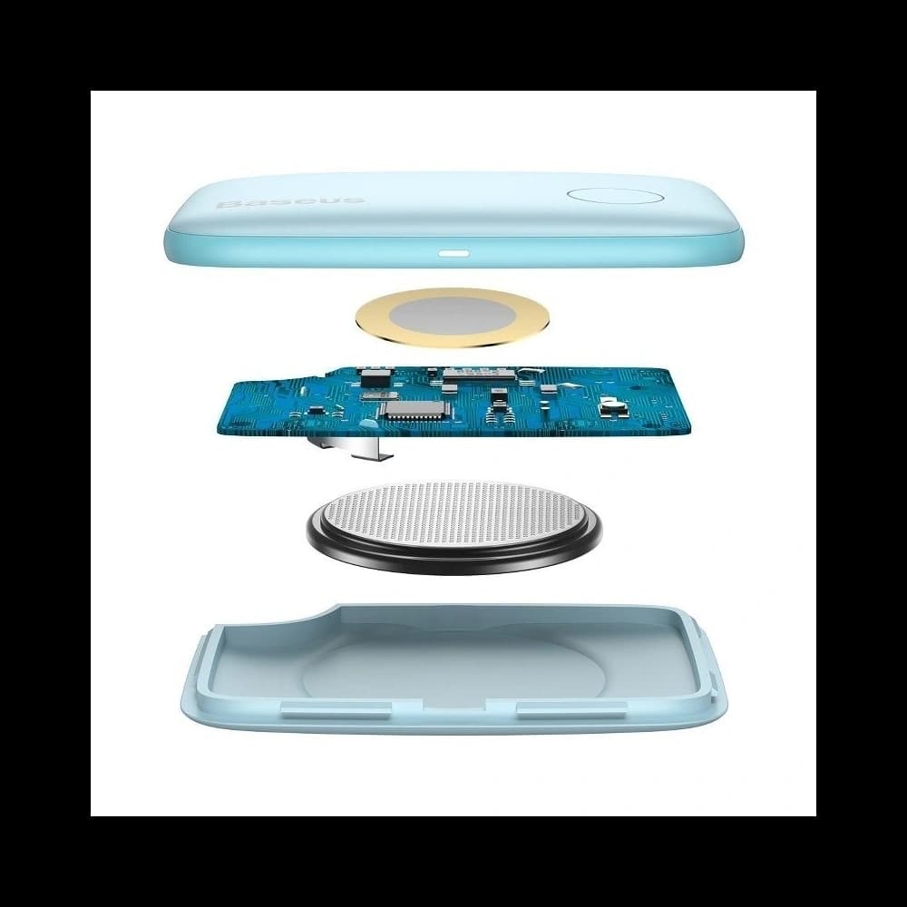 Localizator Bluetooth Baseus T2 cu șnur (albastru) - 4