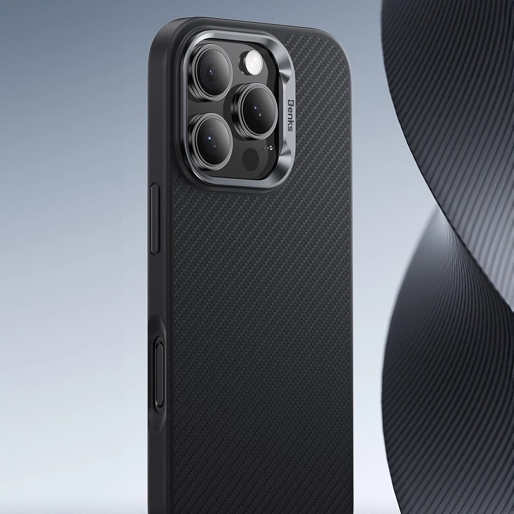 Benks MagClap MagSafe ArmorPro Kevlar Case 600D Apple iPhone 16 Pro - 9