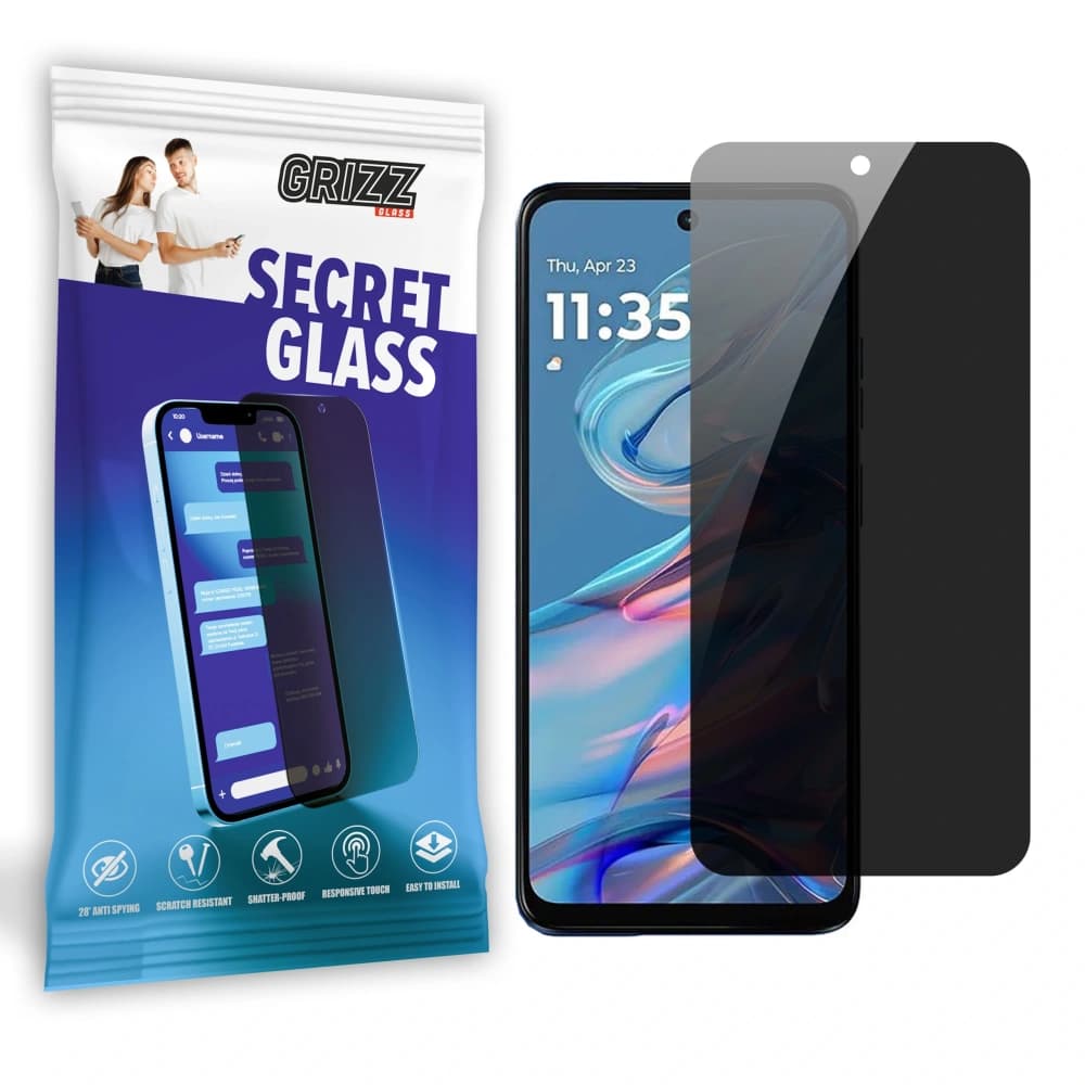 GrizzGlass Matte SecretGlass Motorola Moto G45 - 1