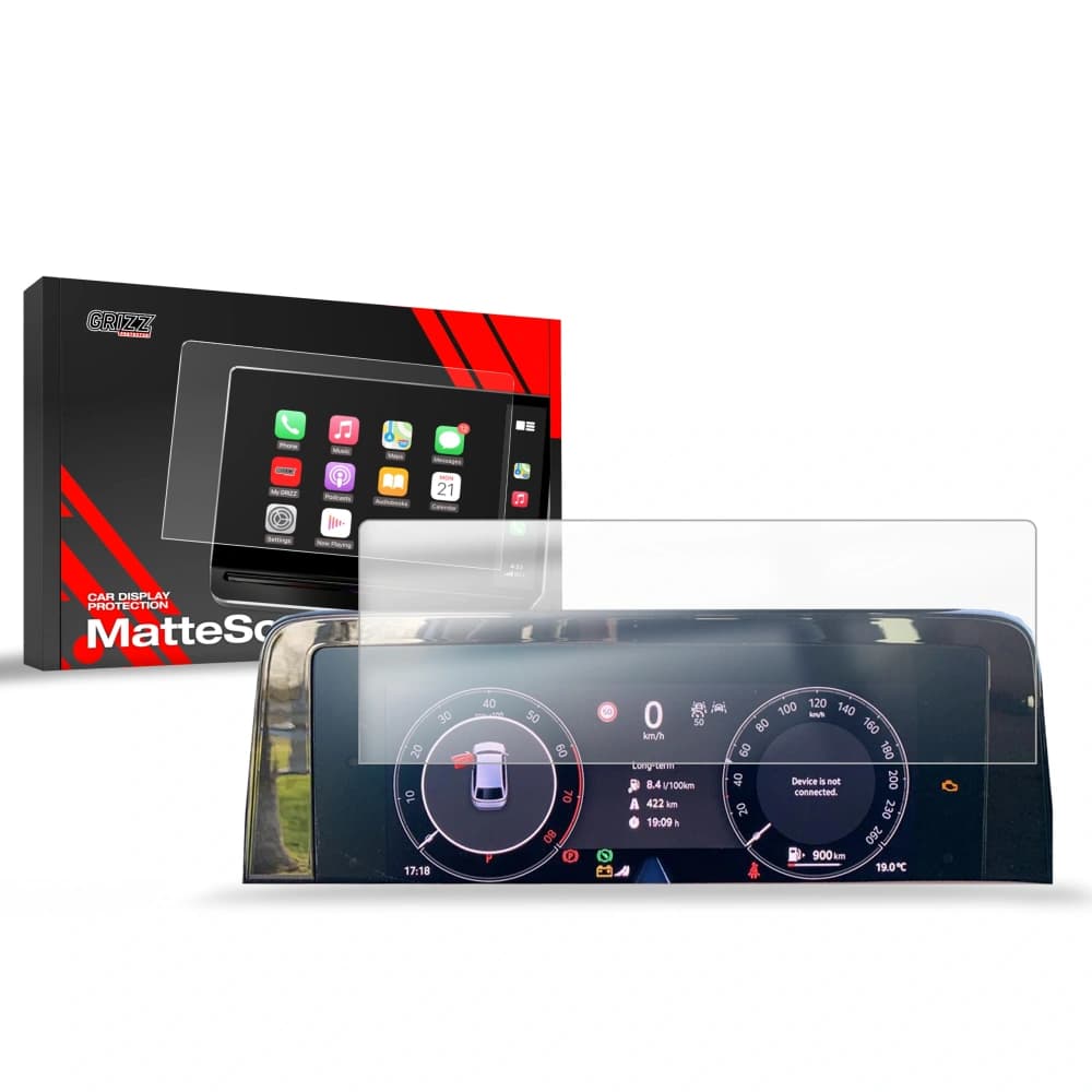 Matte GrizzGlass CarDisplay Protection Skoda Superb 4 Virtual Cockpit 2024-2025 - 1