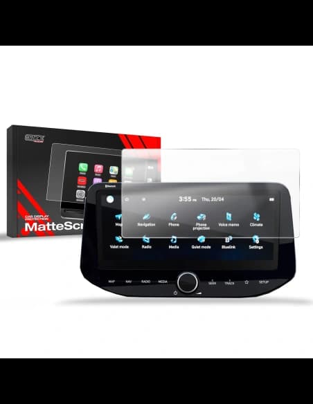 Matte GrizzGlass CarDisplay Protection Hyundai Bayon 10,25" 2024-2025
