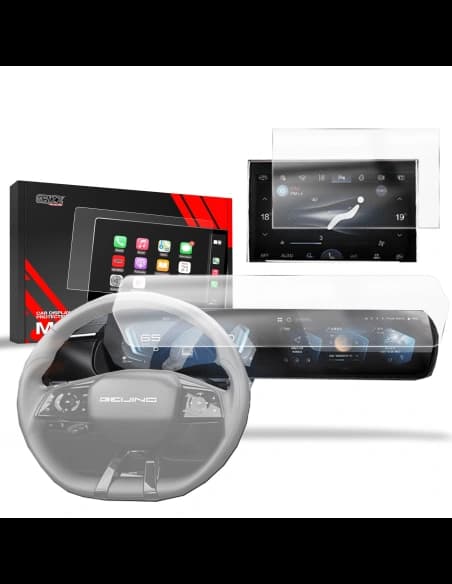 Folia matowa GrizzGlass CarDisplay Protection do BAIC BEIJING 7 2024-2025 [2w1]