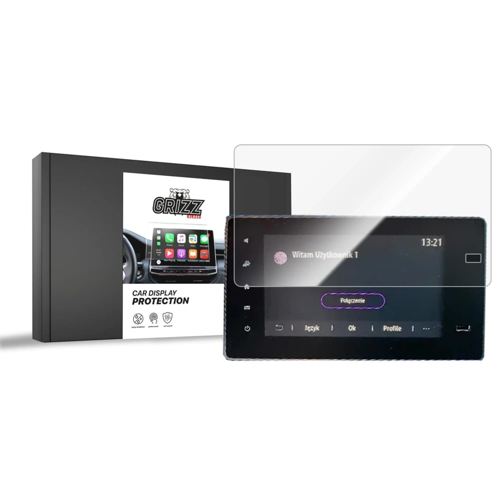 Ceramic GrizzGlass CarDisplay Protection Renault Express 2 8" (2021-2025) - 1