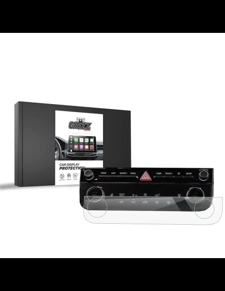 Ceramic GrizzGlass CarDisplay Protection Hyundai Tucson AC Panel (2024-2025)