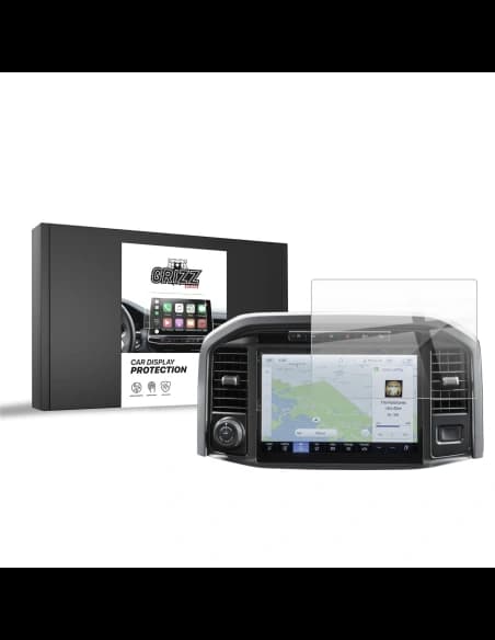 Ceramic GrizzGlass CarDisplay Protection Ford F150 Uconnect 12" 2021-2025