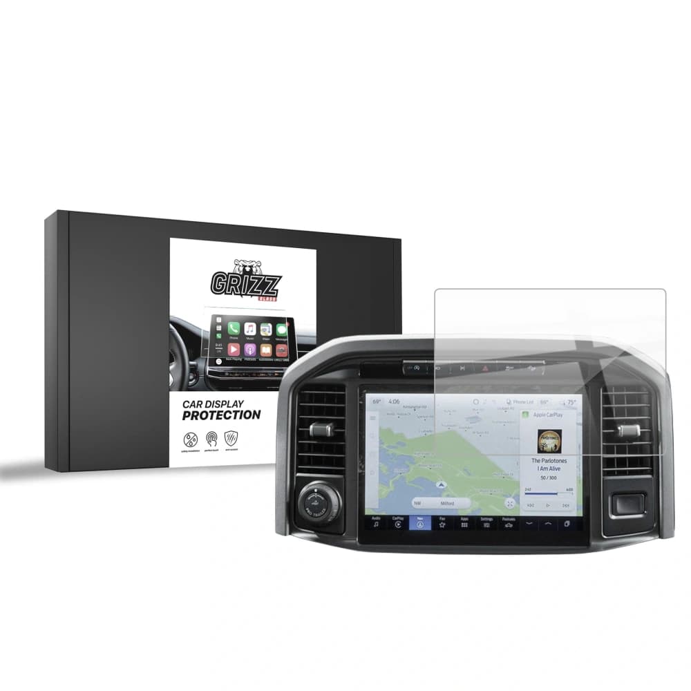 Ceramic GrizzGlass CarDisplay Protection Ford F150 Uconnect 12" 2021-2025 - 1