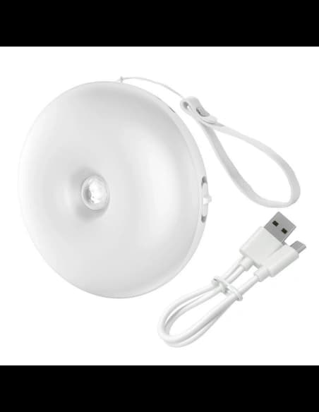 Lampa de noapte Baseus Light Garden Series cu senzor de mișcare și amurg, reîncărcabilă (lumină albă)