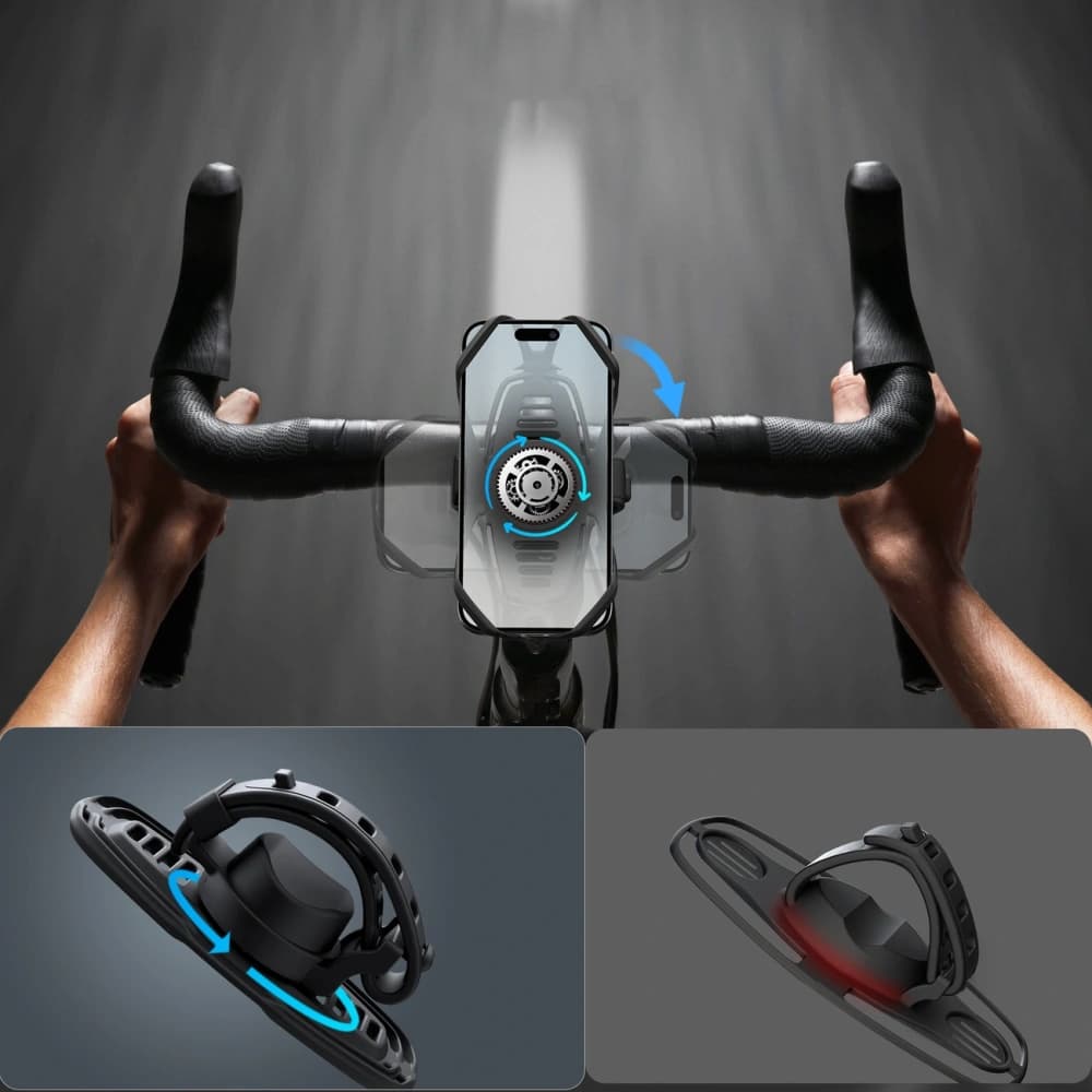 Joyroom JR-ZS382 suport de bicicletă 4" - 7" negru - 7