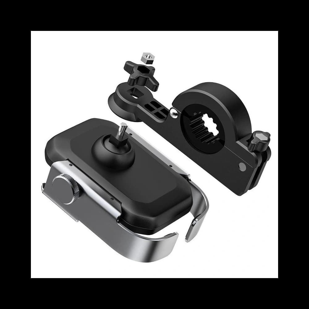 Telefon tartó Baseus Armor motorra / kerékpárra / rollerre / robogóra (ezüst) - 4