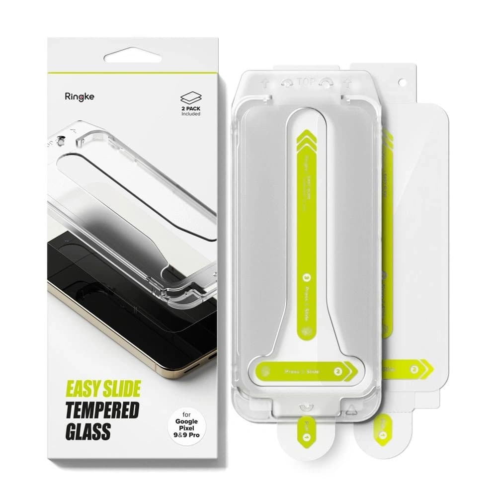 Ringke Easy Slide Google Pixel 9 / 9 Pro / 10 / 10 Pro Clear [2 PACK] - 8
