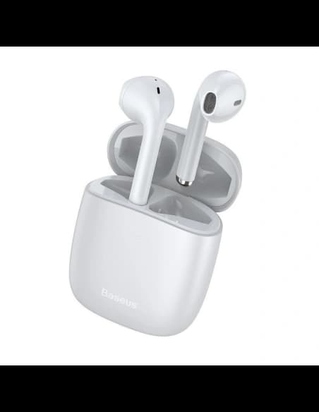 Baseus Drahtloser Kopfhörer Encok W04 TWS, Bluetooth 5.0 (weiß)