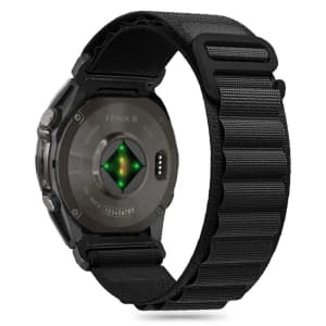 Tech-Protect Nylon Pro Garmin Fenix 5 / 6 / 6 Pro / 7 / 8 47mm / E Schwarz