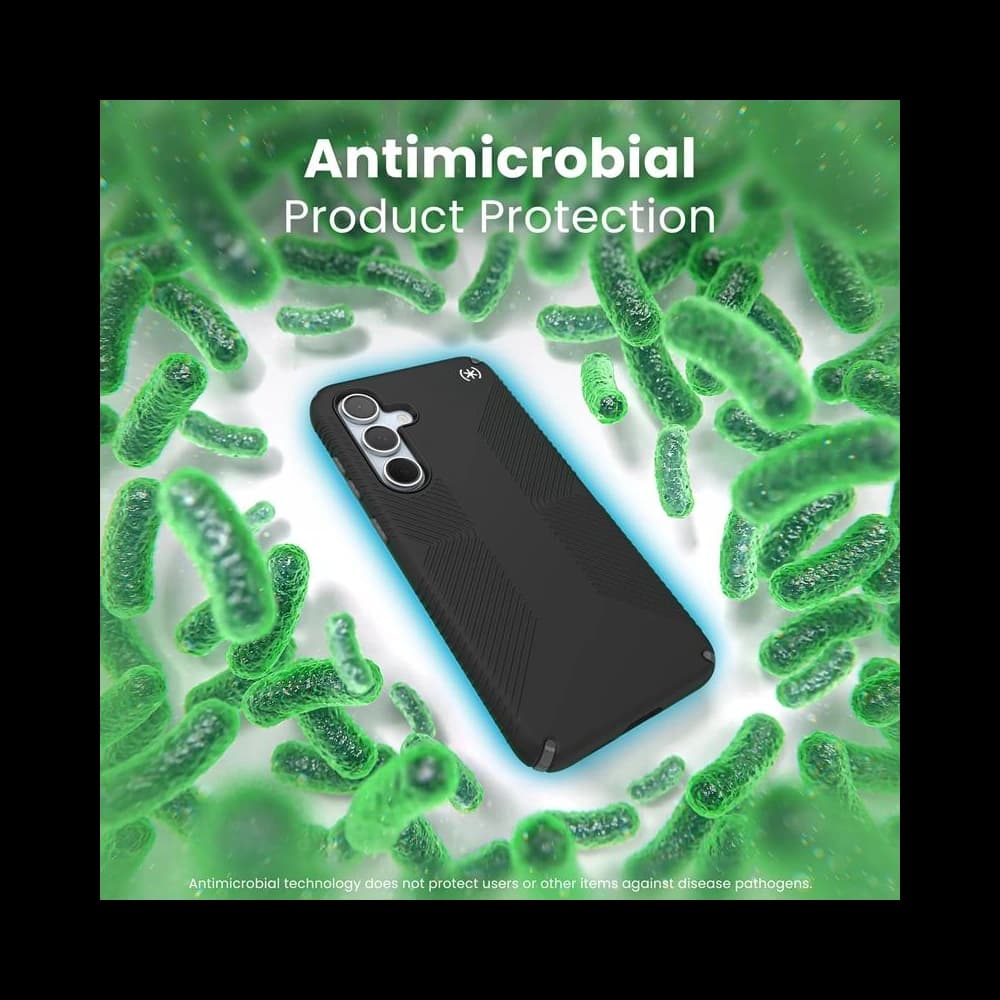 Speck Presidio2 Grip Samsung Galaxy S24 FE (Fekete/Slate Grey/Fehér) - 5