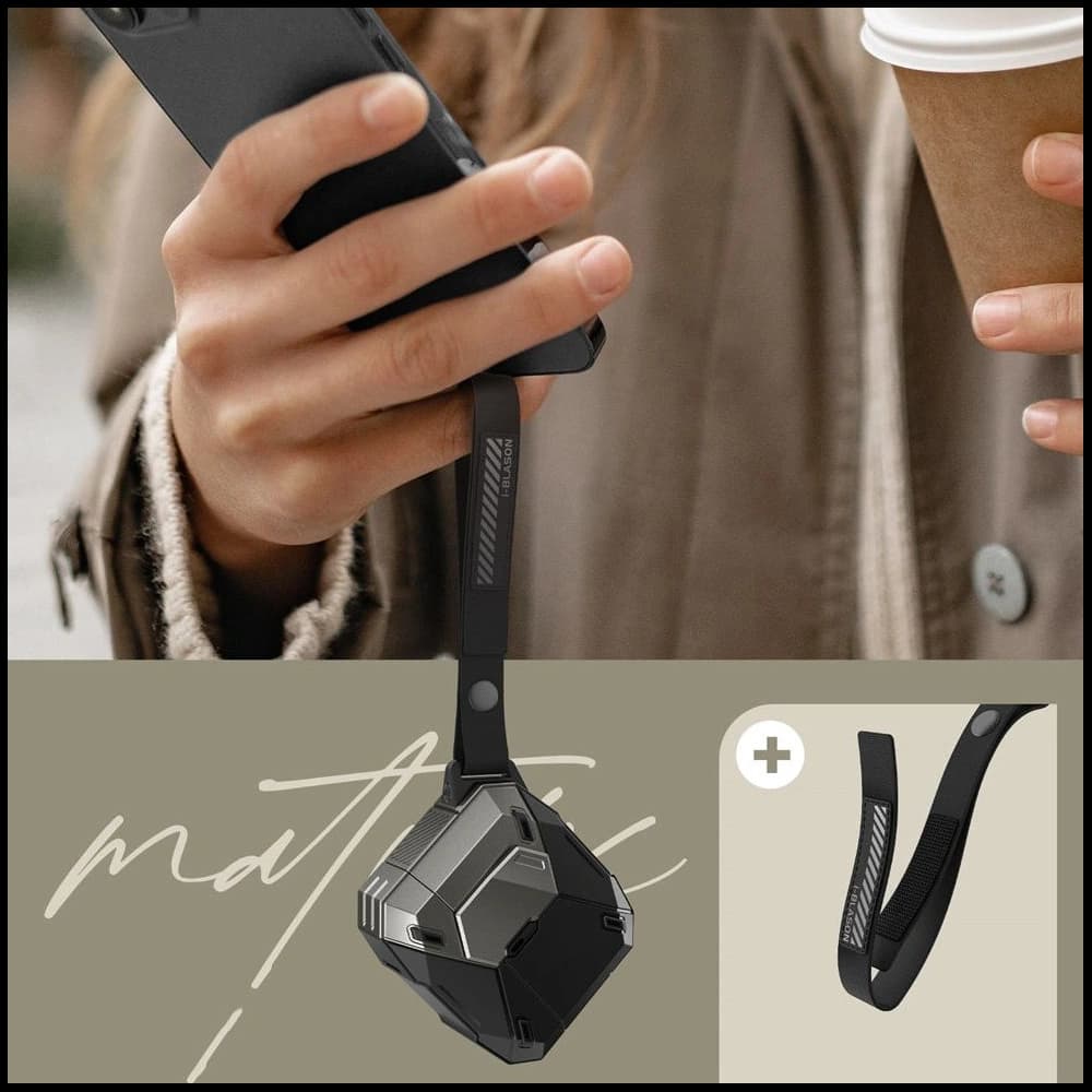 Supcase Matrix Apple AirPods 4 Negru - 6