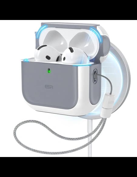 ESR Orbit Halolock MagSafe Apple AirPods 4 Alb