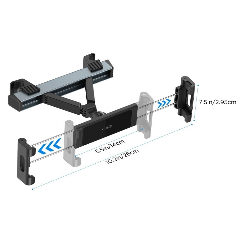 Uchycení na opěrku hlavy Tech-Protect V3 Upevnění do auta Černé - 6