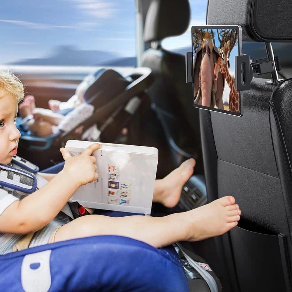 Uchycení na opěrku hlavy Tech-Protect V3 Upevnění do auta Černé - 8