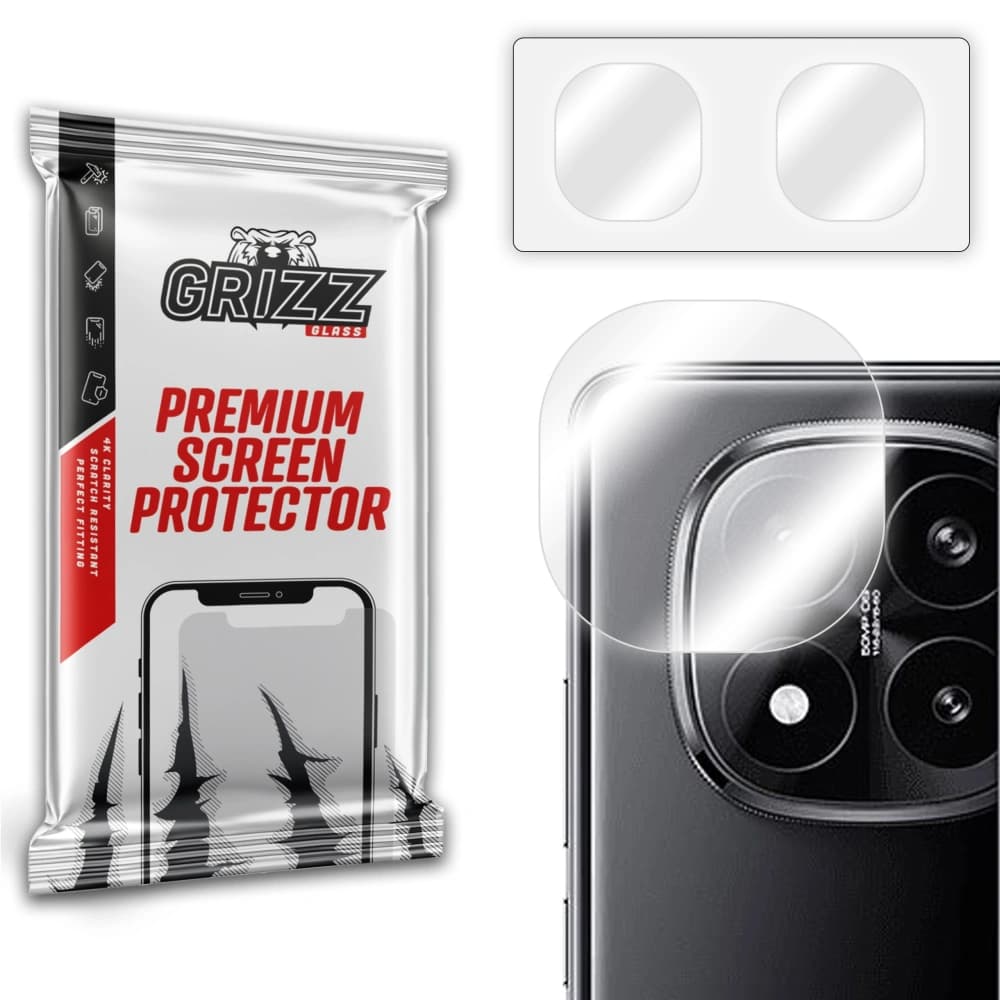 GrizzGlass HybridGlass Kamera Xiaomi Redmi Note 14 Pro Plus