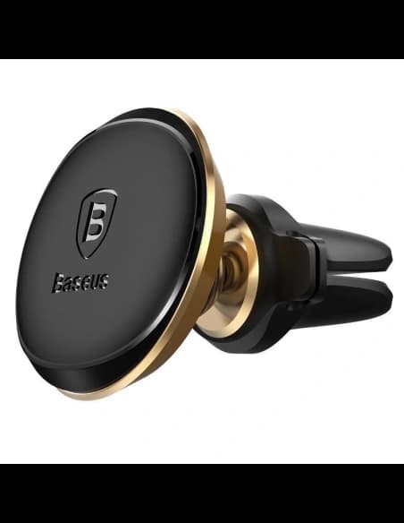 Magnetyczny uchwyt samochodowy do kratki Baseus Magnetic Air Vent (złoty)