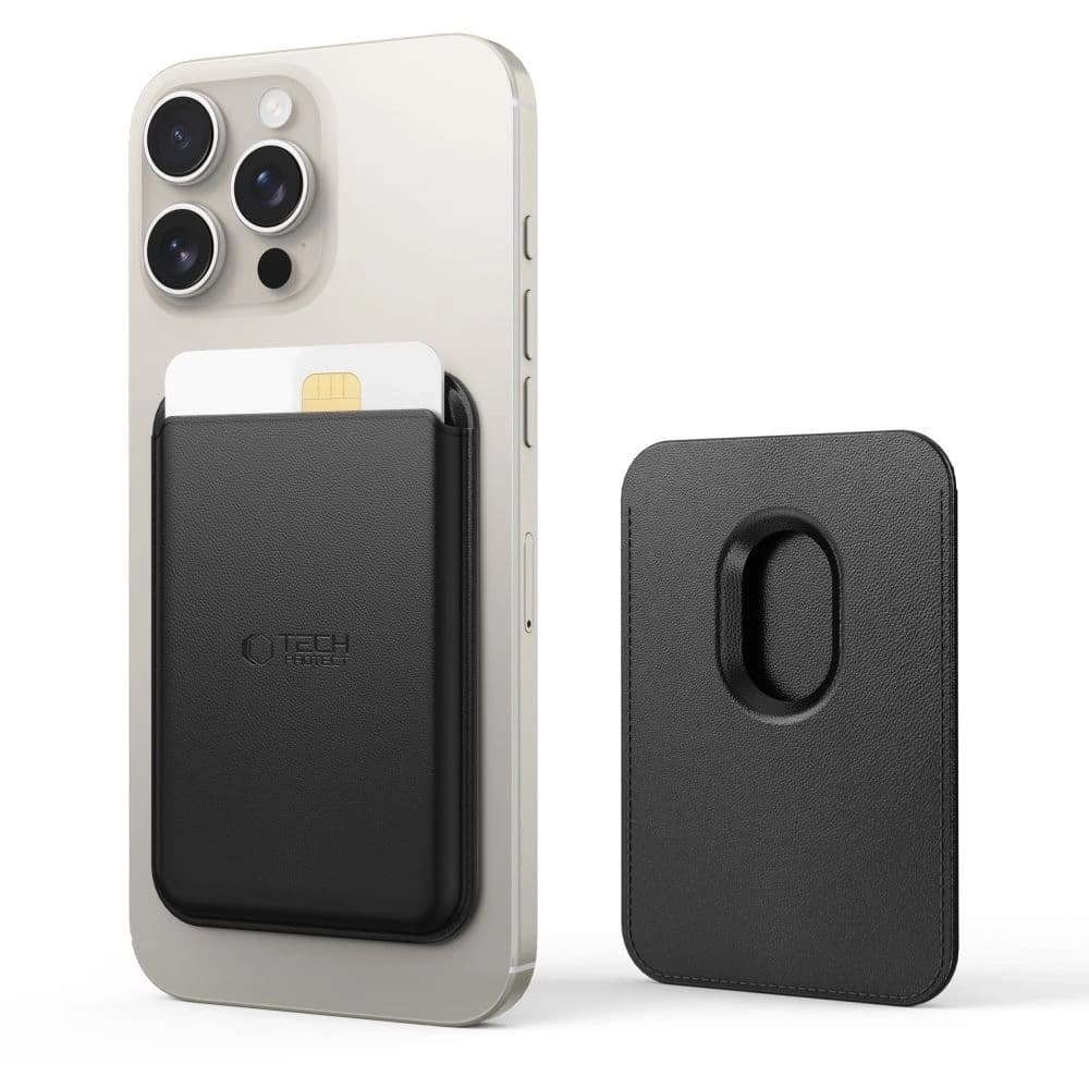 Tech-Protect MagWallet MagSafe Universal Magnetic Card Holder Black - 2