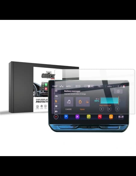 Ceramic GrizzGlass CarDisplay Protection Seat Leon 4 12,9" Facelift 2024-2025