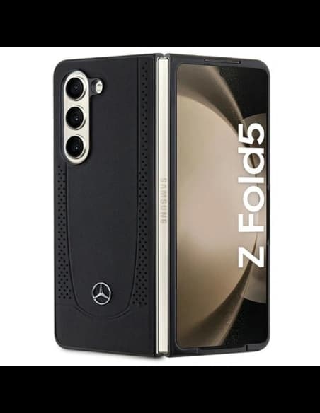 Mercedes MEHCZFD5ARMBK Samsung Galaxy Z Fold5 hardcase Leather Urban black